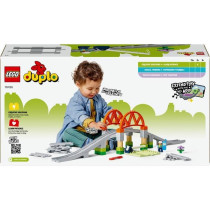 LEGO DUPLO My Town 10426 Expansion Set: Train Tracks and Bridge - Earl