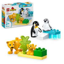 LEGO DUPLO My Town 10442 Wild Animal Families: Penguins and Lions - Ed