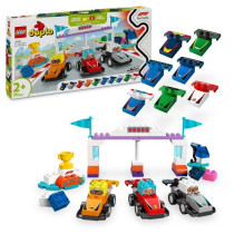 LEGO DUPLO My Town 10445 F1 Racing Cars and Drivers - Toy 2 years