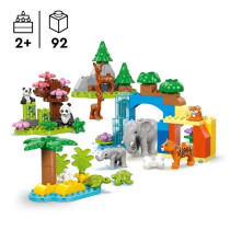 LEGO DUPLO My Town 10446 3-in-1 Wild Animal Families - Early learning
