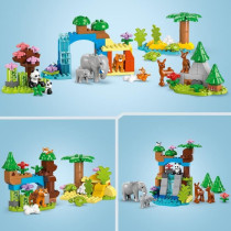 LEGO DUPLO My Town 10446 3-in-1 Wild Animal Families - Early learning