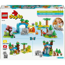 LEGO DUPLO My Town 10446 3-in-1 Wild Animal Families - Early learning