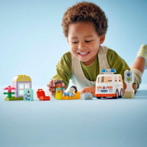LEGO DUPLO 10447 Ambulance and Driver - Interactive Toy for Kids Aged