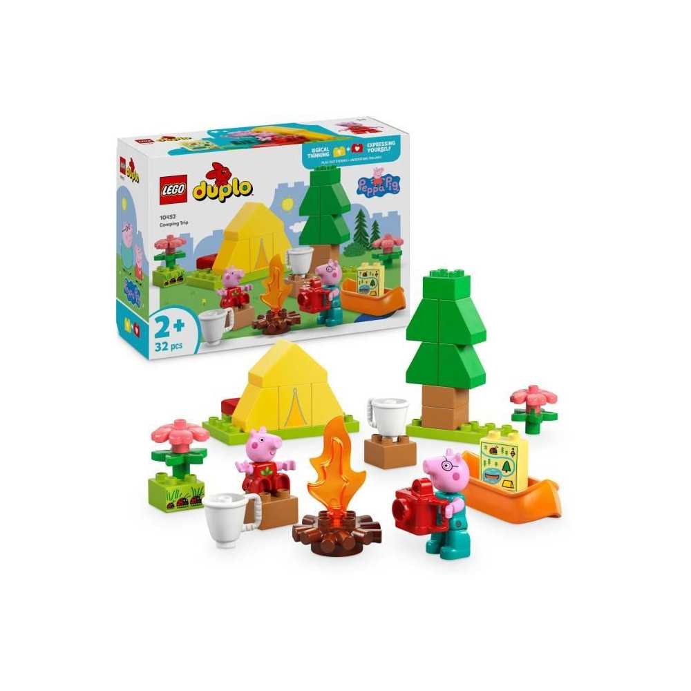 LEGO DUPLO Peppa Pig 10452 Les Vacances au Camping - Jeu de constructi