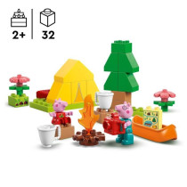 LEGO DUPLO Peppa Pig 10452 Les Vacances au Camping - Jeu de constructi