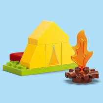 LEGO DUPLO Peppa Pig 10452 Les Vacances au Camping - Jeu de constructi