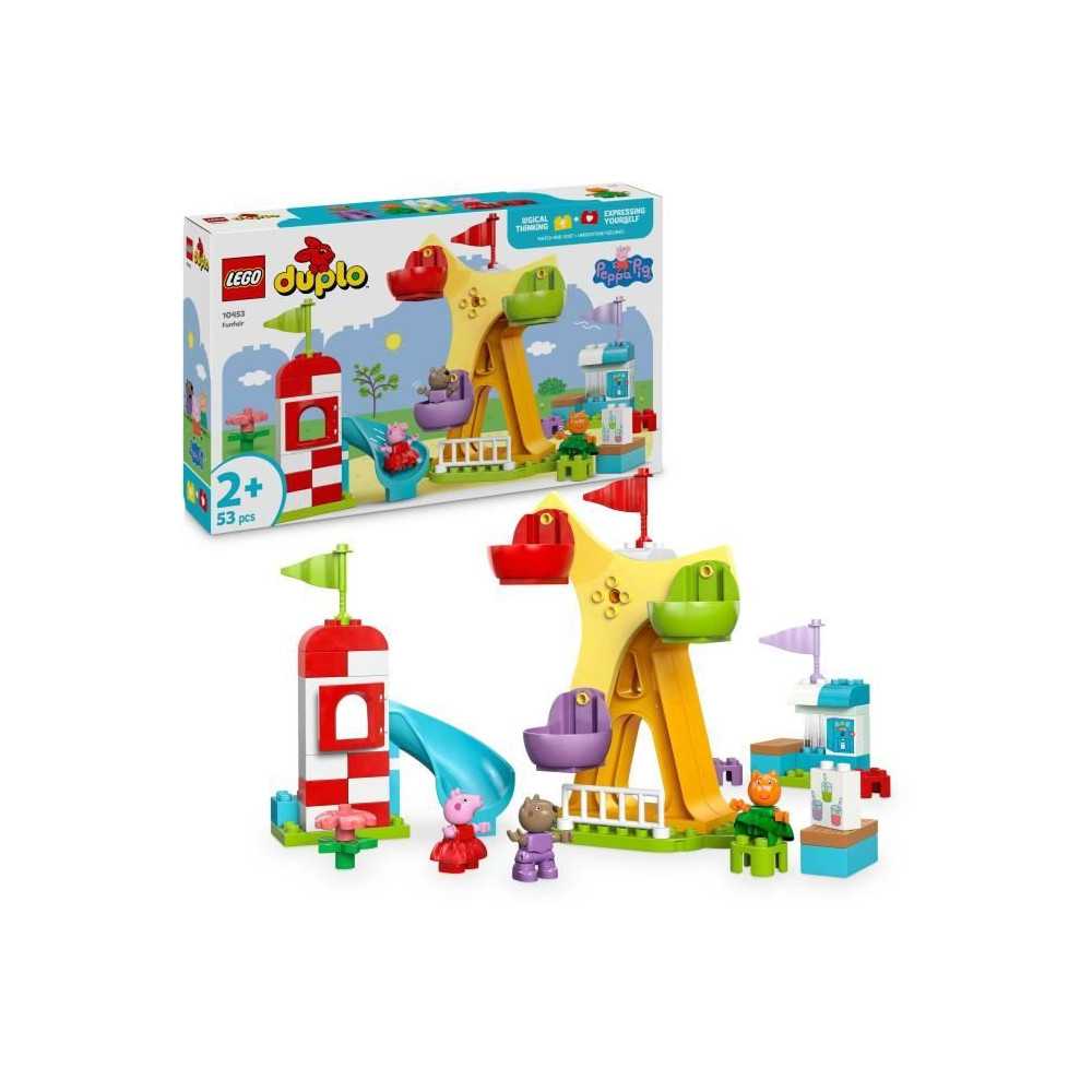 LEGO DUPLO Peppa Pig 10453 La Fete Foraine - Jeu de construction pour