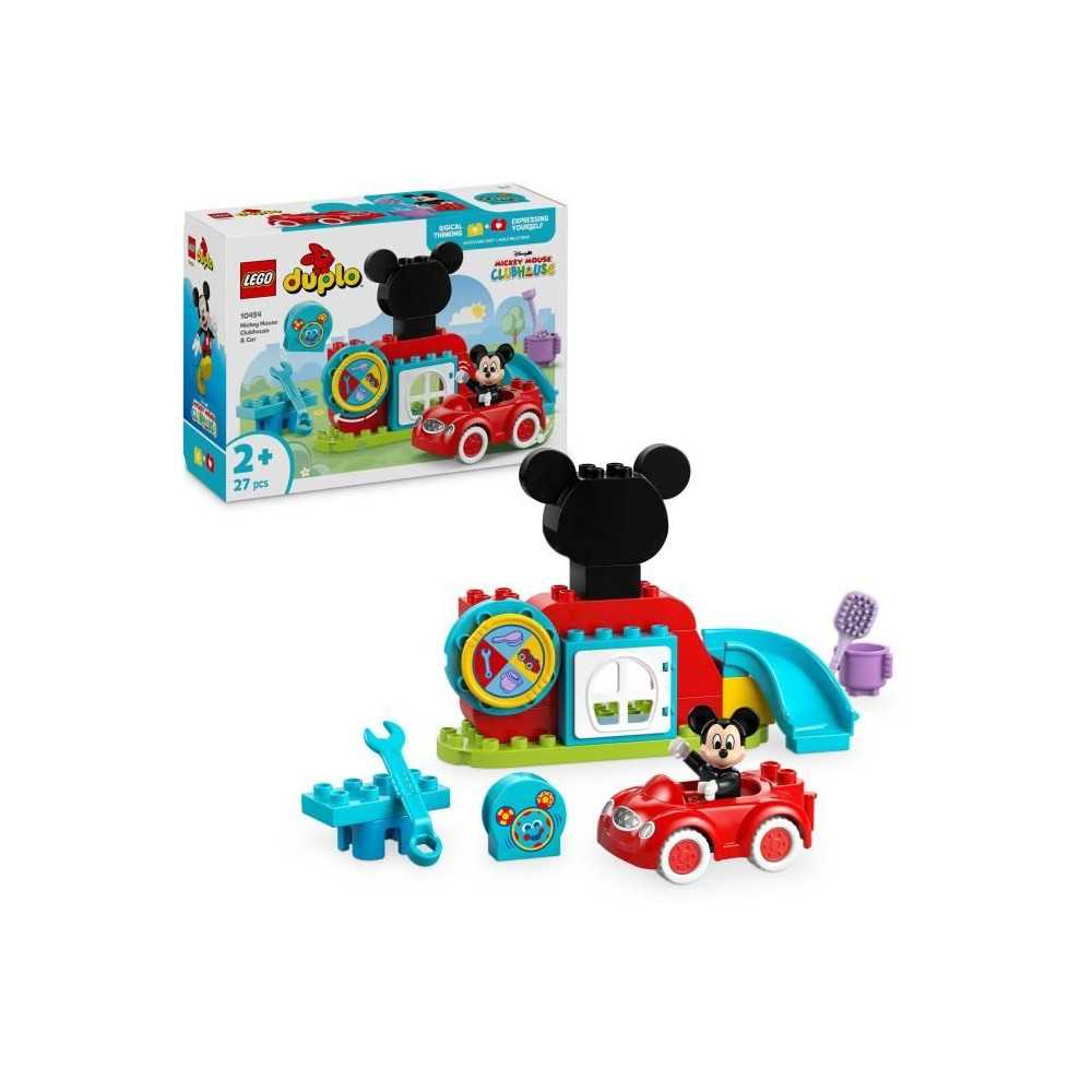 LEGO DUPLO | Disney 10454 La maison et la Voiture de Mickey - Jeu de c