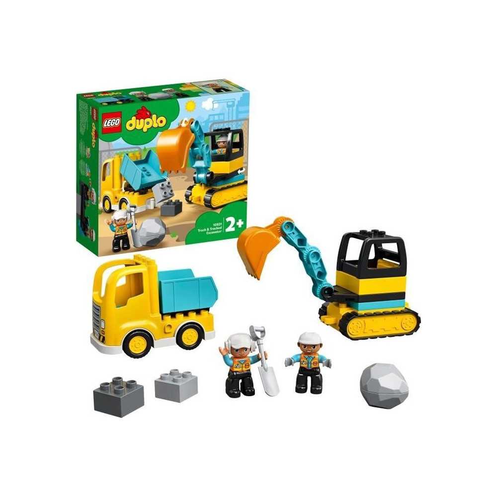 LEGO DUPLO Construction 10931 Truck and Backhoe