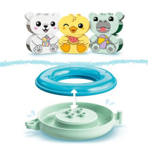 LEGO 10965 DUPLO Bath Toy: Floating Animal Train, Bathtub Set for Babi