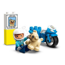 LEGO 10967 DUPLO The Police Motorcycle, Toy For Children Aged 2 And Up