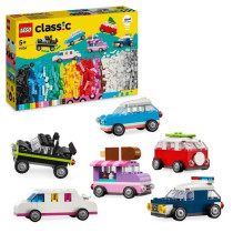LEGO 11036 Classic Creative Vehicles, Model Car, Police Vehicle, Truck