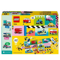 LEGO 11036 Classic Creative Vehicles, Model Car, Police Vehicle, Truck