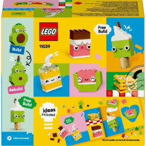 LEGO Classic 11039 Creative Food - Building Toy for Kids Ages 4 and Up