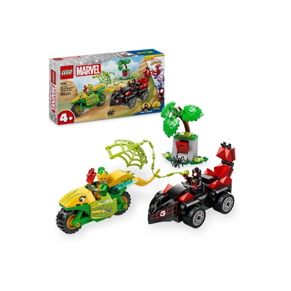 LEGO Marvel 11198 Spin and Electro Dino Chase - Spidey and His Amazing LEGO Marvel 11198 Spin and Electro Dino Chase - Spidey and His Amazing