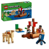 LEGO Minecraft 21259 Pirate Ship Voyage Building and Exploration Set