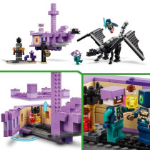 LEGO Minecraft 21264 Ender Dragon & Ship - Set inspired by the video g