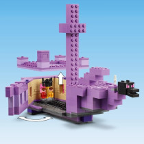 LEGO Minecraft 21264 Ender Dragon & Ship - Set inspired by the video g