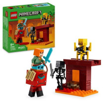LEGO Minecraft 21266 The Nether Lava Battle - Toy for video game fans