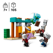 LEGO Minecraft 21267 Desert Illager Patrol - Building Game for Ages 7