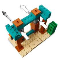 LEGO Minecraft 21267 Desert Illager Patrol - Building Game for Ages 7