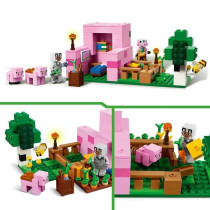 LEGO Minecraft 21268 Piglet's House - Building Game for Girls Ages 7 a