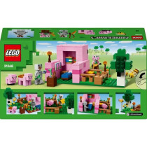 LEGO Minecraft 21268 Piglet's House - Building Game for Girls Ages 7 a