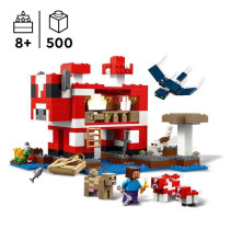 LEGO Minecraft 21270 The Mooshrooms House - Building game for girls ag