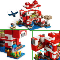 LEGO Minecraft 21270 The Mooshrooms House - Building game for girls ag