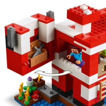 LEGO Minecraft 21270 The Mooshrooms House - Building game for girls ag