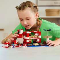 LEGO Minecraft 21270 The Mooshrooms House - Building game for girls ag