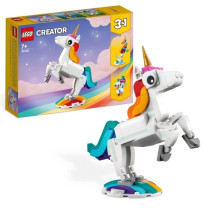 Lego Creator 3-in-1 31140 The magic unicorn, hippocampal and peacock t
