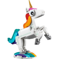 Lego Creator 3-in-1 31140 The magic unicorn, hippocampal and peacock t