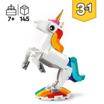 Lego Creator 3-in-1 31140 The magic unicorn, hippocampal and peacock t