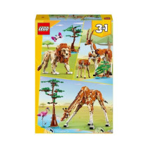 LEGO 31150 Creator 3in1 Safari Wild Animals, Toy with Animal Figures,