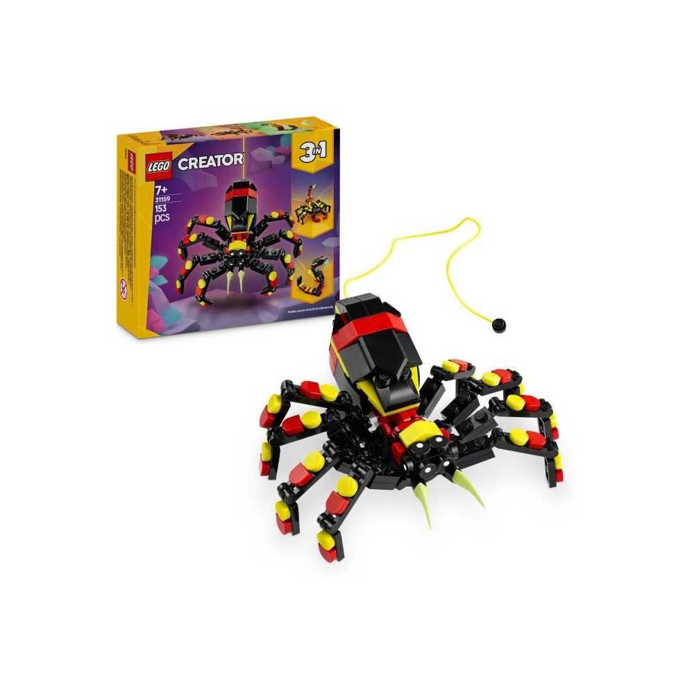LEGO Creator 31159 3-in-1 Wild Animals: Amazing Spider - Toy for 7 yea