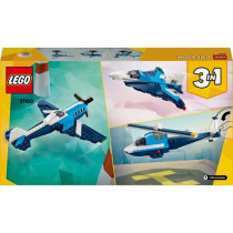LEGO Creator 31160 3-in-1 Aeroplane: Race Plane - Building Toy for Age
