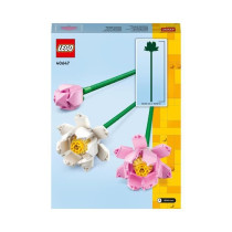 LEGO 40647 Creator Lotus Flowers, Building Kit for Girls and Boys Ages