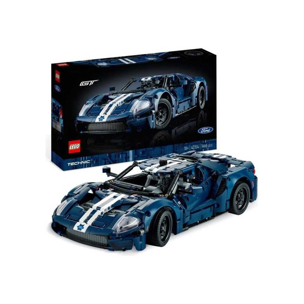 Lego Technic 42154 Ford GT 2022, car cover for adults, scale 1:12, adv