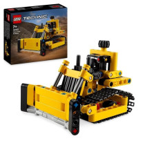 LEGO 42163 Technic Bulldozer, Construction Toy for Children, Excavator