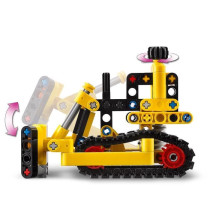 LEGO 42163 Technic Bulldozer, Construction Toy for Children, Excavator