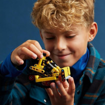 LEGO 42163 Technic Bulldozer, Construction Toy for Children, Excavator
