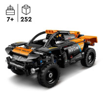 LEGO 42166 Technic NEOM McLaren Extreme E Race Car, Pull Back Car Toy