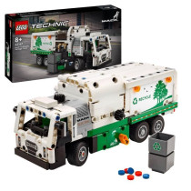 LEGO 42167 Technic Mack LR Electric Garbage Truck, Electric Truck Toy,