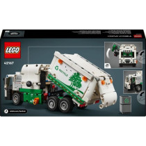 LEGO 42167 Technic Mack LR Electric Garbage Truck, Electric Truck Toy,