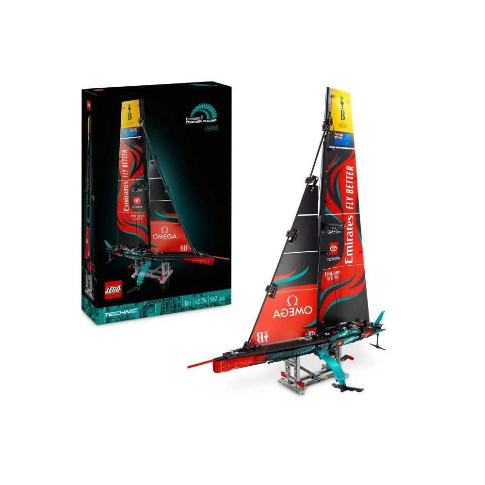 LEGO Technic 42174 Yacht Emirates Team New Zealand AC75 - Adult Buildi