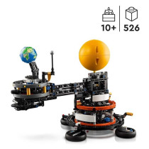 LEGO Technic 42179 Planet Earth and Moon in Orbit, Toy, Solar System T