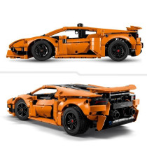 LEGO Technic 42196 Lamborghini Huracán Tecnica Orange Toy Car for 9 Y