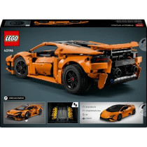 LEGO Technic 42196 Lamborghini Huracán Tecnica Orange Toy Car for 9 Y