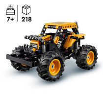 LEGO Technic 42199 Monster Jam DIGatron Pull-Back Truck Model for Boys